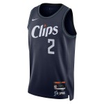 Maillot NBA Los Angeles Clippers Kawhi Leonard Nike 2023-24 City Edition Navy Swingman - Homme